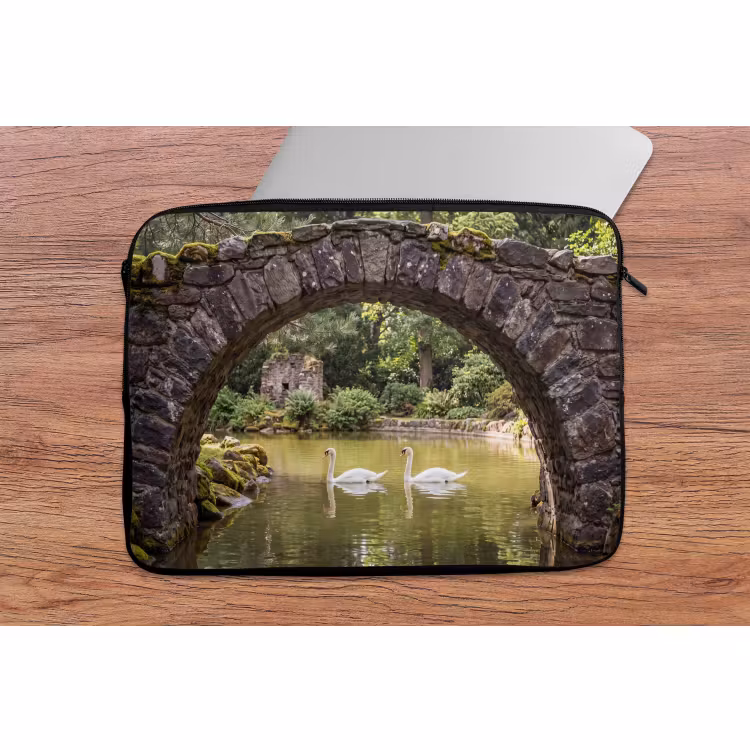 Laptophoes Vogel - Water - Natuur — 2