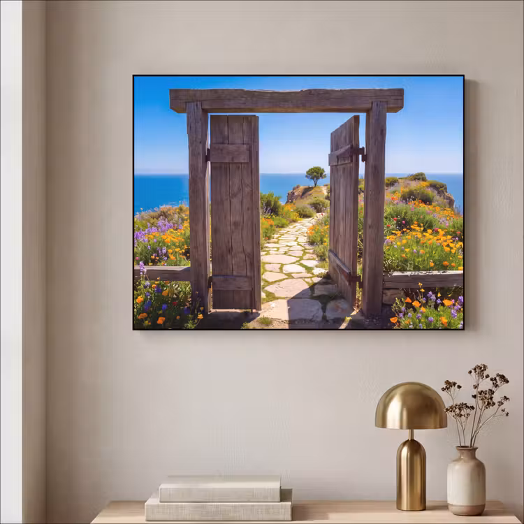 Art frame - Poort - Pad - Zee — 5