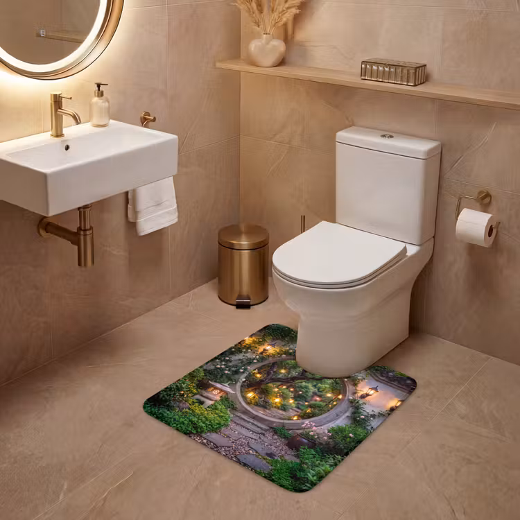 WC Mat - Poort - Tuin - Verlichting — 3