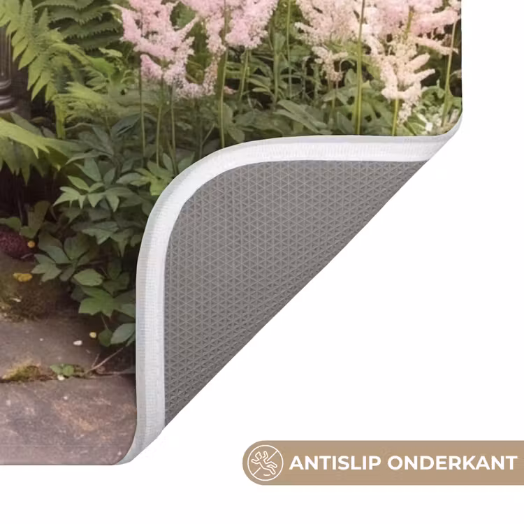 WC Mat - Spiegel - Tuin - Bloemen — 4