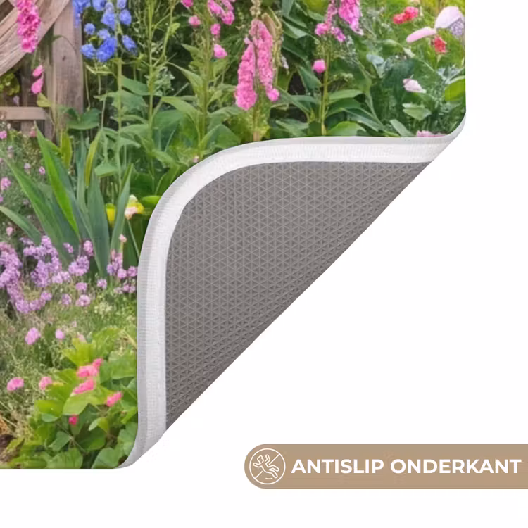WC Mat - Tuin - Boog - Bloemen — 4