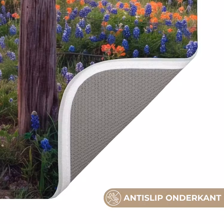 WC Mat - Poort - Bloemen - Natuur — 4