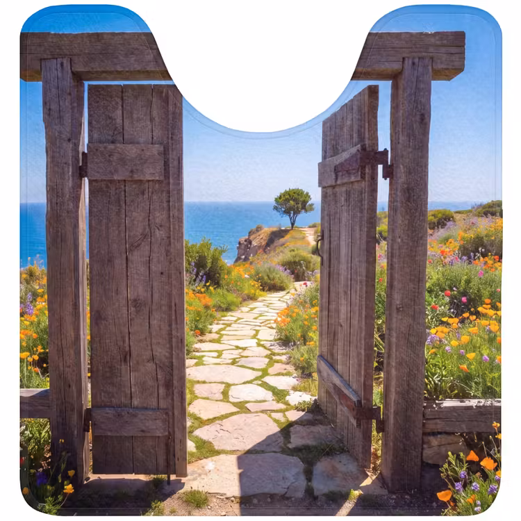 WC Mat - Poort - Pad - Zee — 1