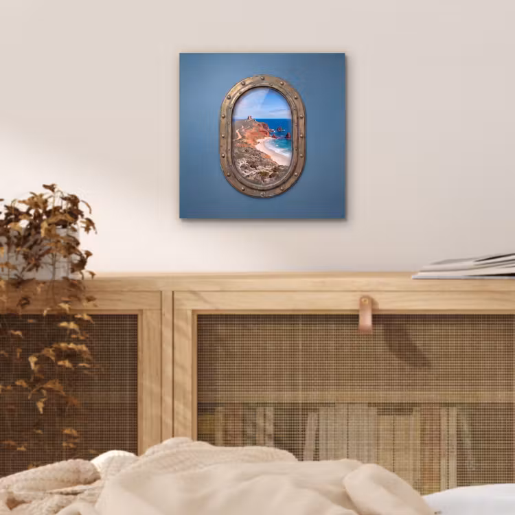 Aluminium schilderij - Patrijspoort - Kust - Zee — 4