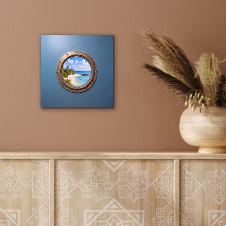 Aluminium schilderij - Patrijspoort - Strand - Zee — 5