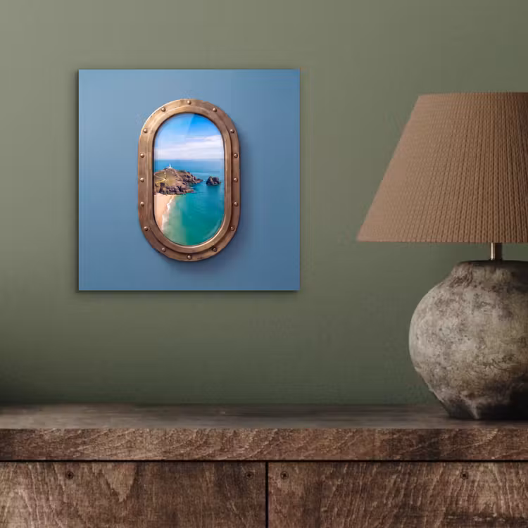 Aluminium schilderij - Vuurtoren - Kust - Zee — 3