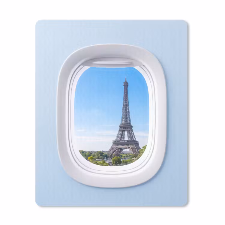 Muismat - Eiffeltoren - Vliegtuigraam - Reizen — 1