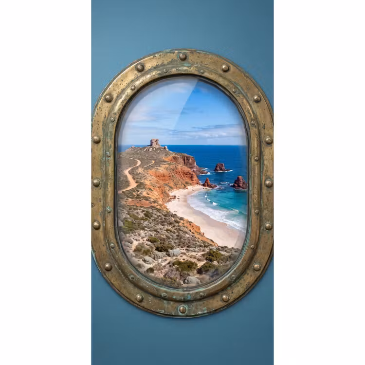 Behang - Patrijspoort - Kust - Zee — 2