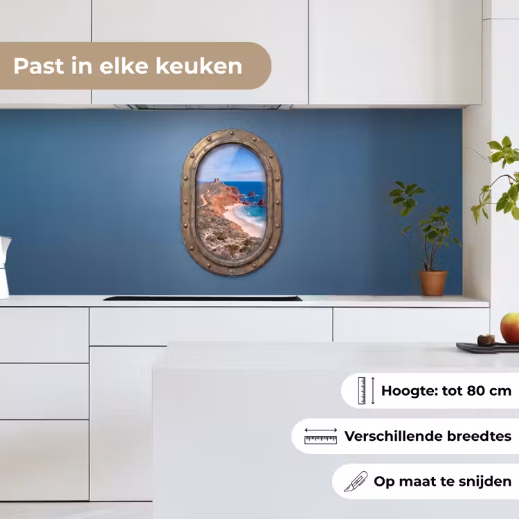 Keuken achterwand - Patrijspoort - Kust - Zee — 7