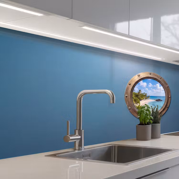 Keuken achterwand - Patrijspoort - Strand - Zee — 2