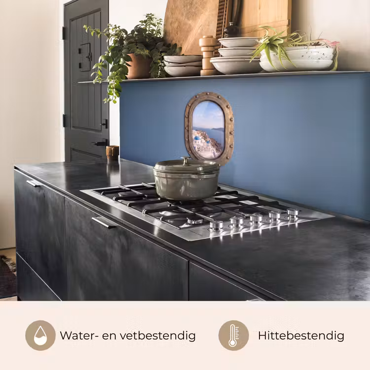 Keuken achterwand - Patrijspoort - Zee - Dorp — 5