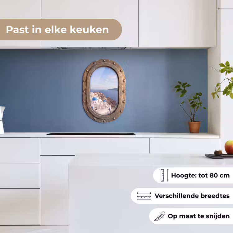 Keuken achterwand - Patrijspoort - Zee - Dorp — 7