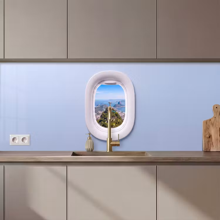 Keuken achterwand - Standbeeld - Rio - Uitzicht — 1
