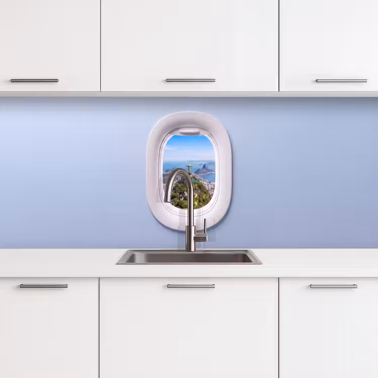 Keuken achterwand - Standbeeld - Rio - Uitzicht — 4
