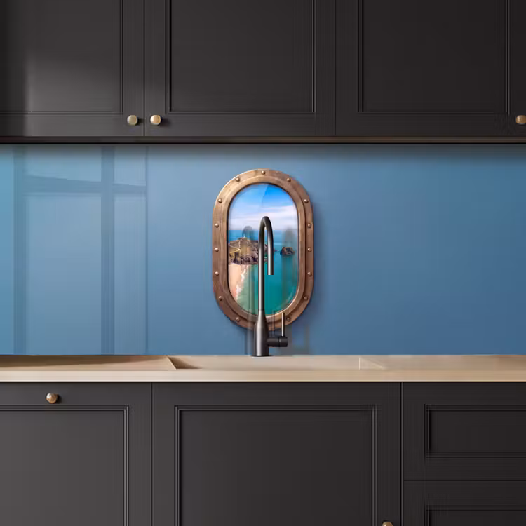 Keuken achterwand - Vuurtoren - Kust - Zee — 6