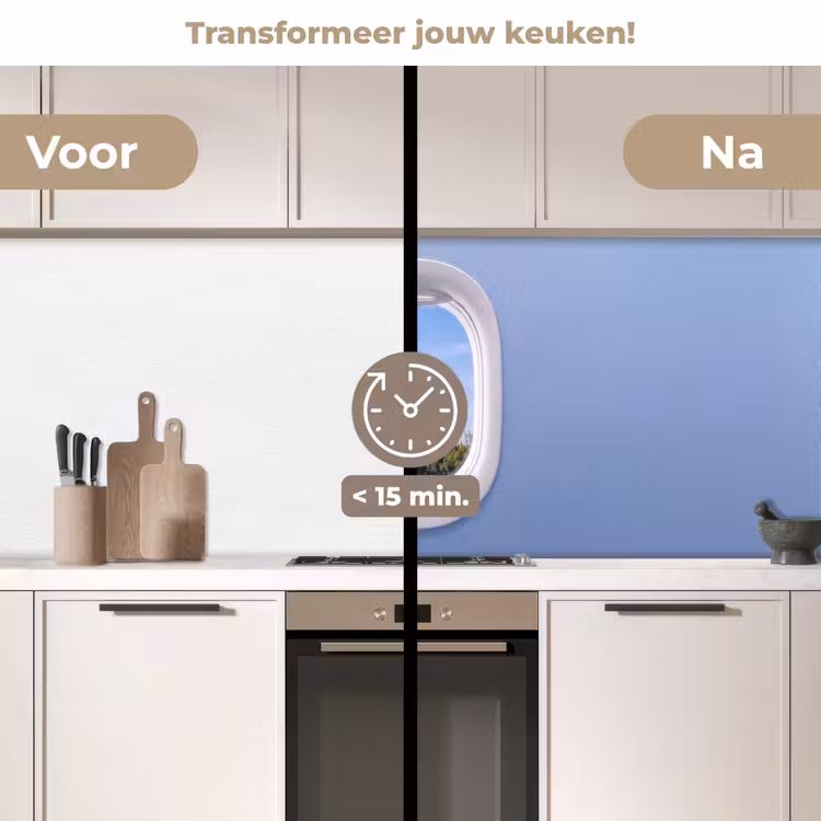 Keuken achterwand - Reuzenrad - Toren - Stad — 3