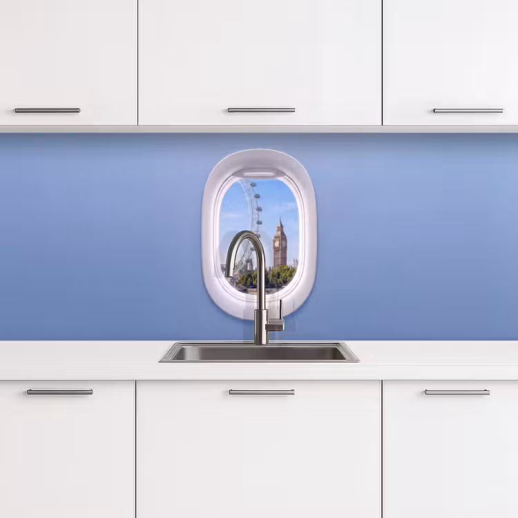 Keuken achterwand - Reuzenrad - Toren - Stad — 4