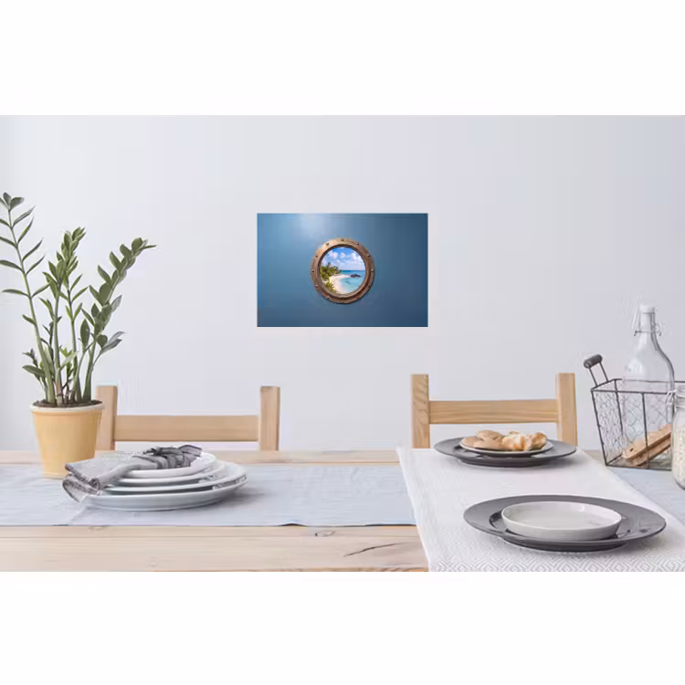 Muursticker - Patrijspoort - Strand - Zee — 3
