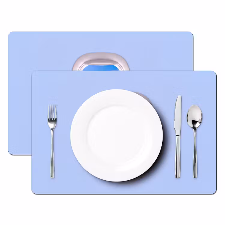 Placemat - 6 stuks - Pagode - Berg - Bloesems — 2