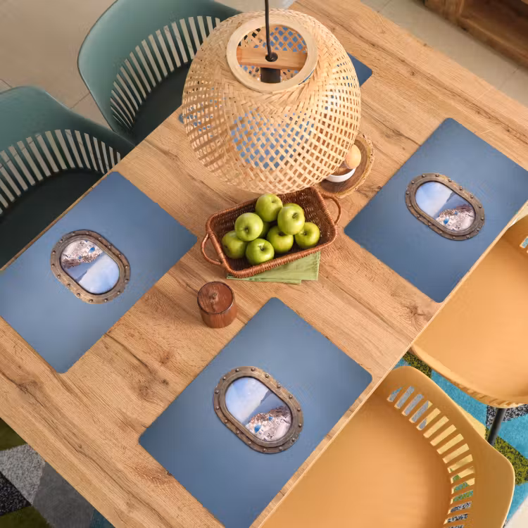 Placemat - 6 stuks - Patrijspoort - Zee - Dorp — 4