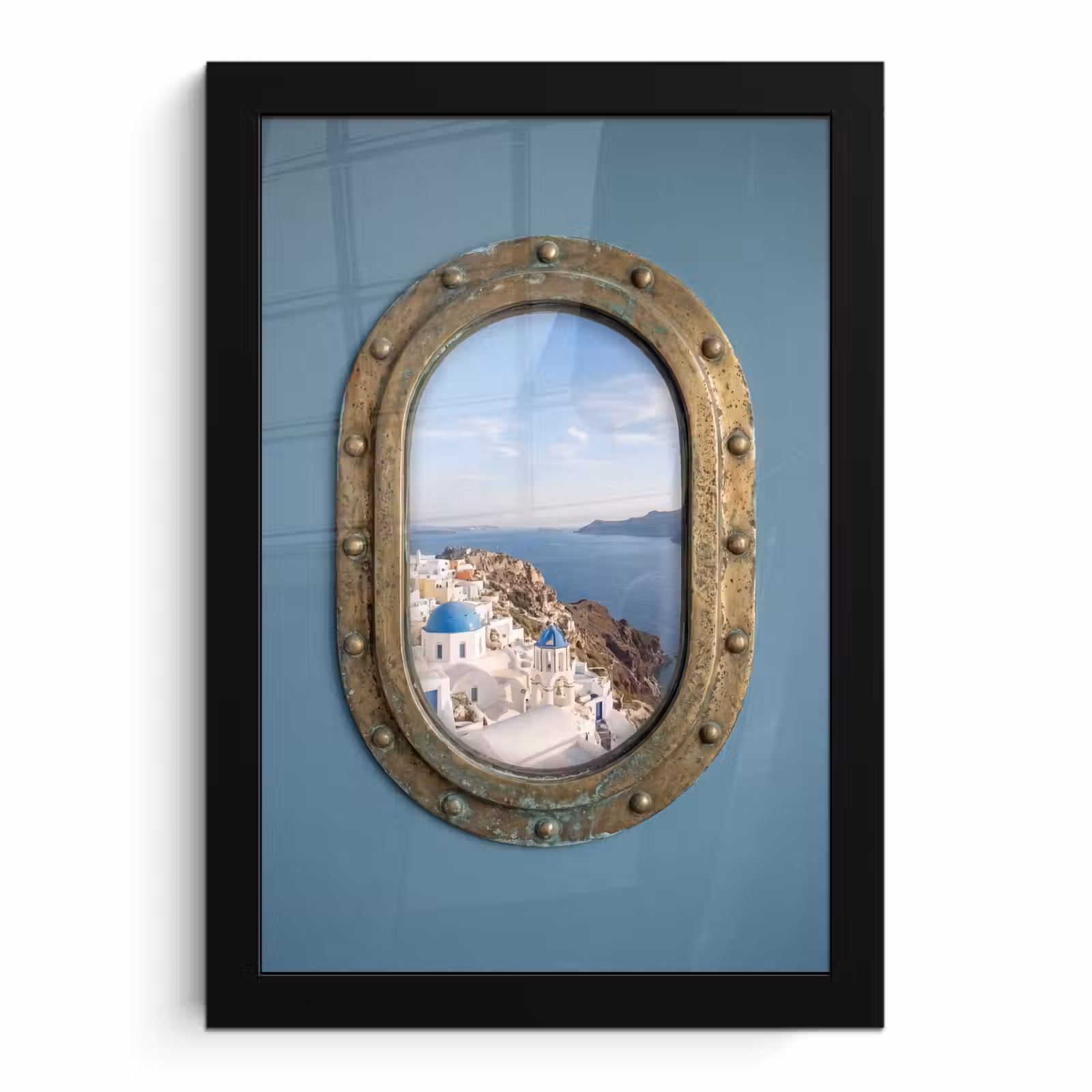 Poster met lijst - Patrijspoort - Zee - Dorp — 1