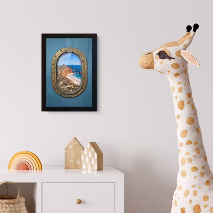 Poster met lijst - Patrijspoort - Kust - Zee — 5