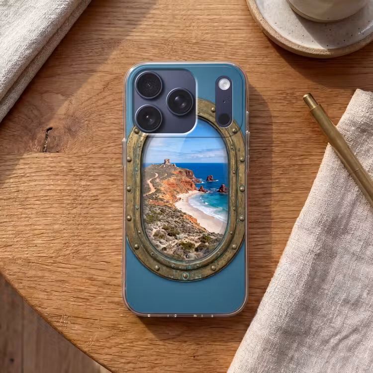 Telefoonhoesje - Patrijspoort - Kust - Zee — 2