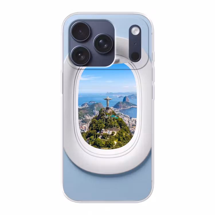 Telefoonhoesje - Standbeeld - Rio - Uitzicht — 1