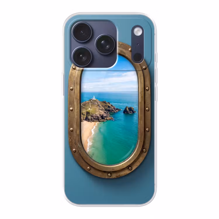 Telefoonhoesje - Vuurtoren - Kust - Zee — 1