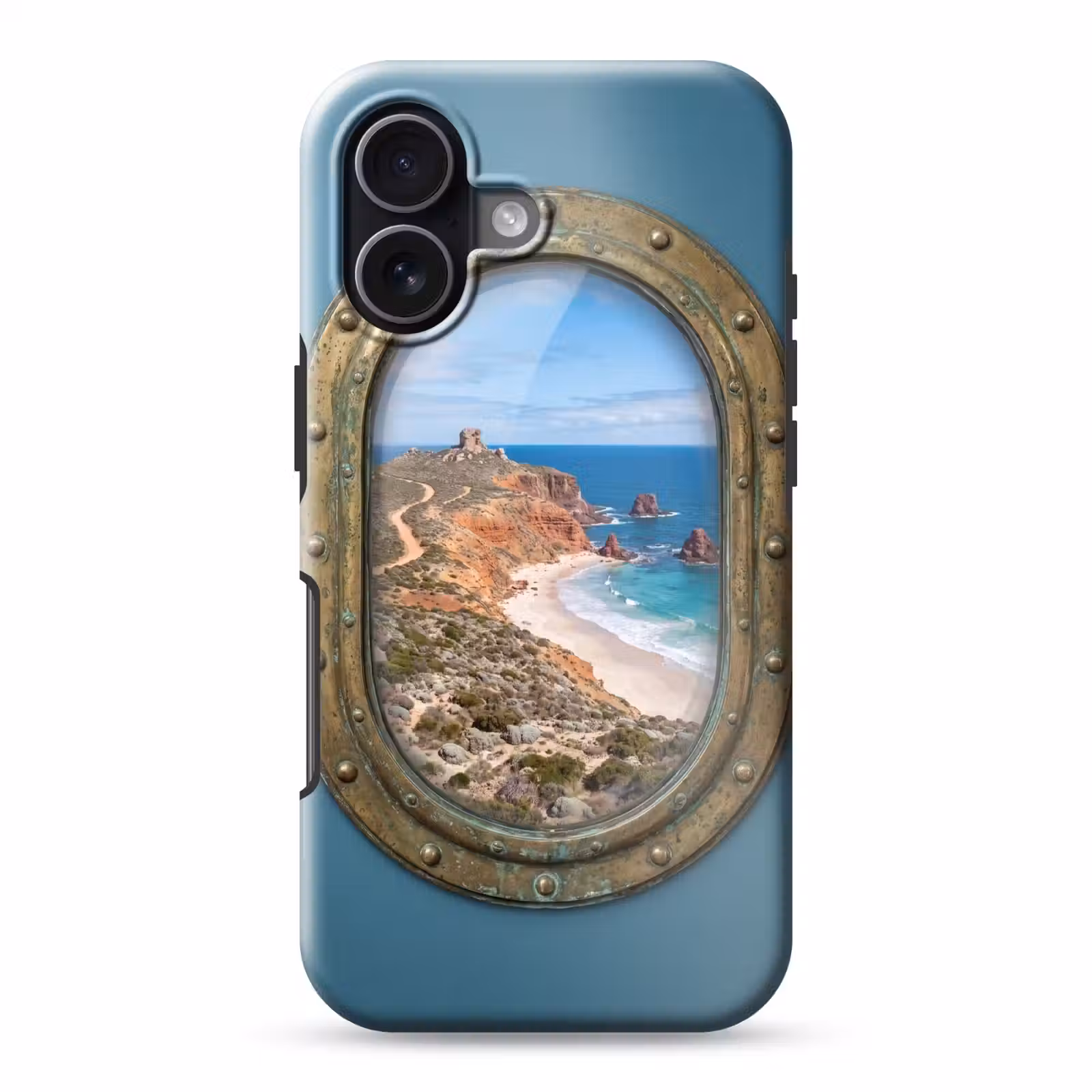Telefoonhoesje Toughcase - Patrijspoort - Kust - Zee — 1