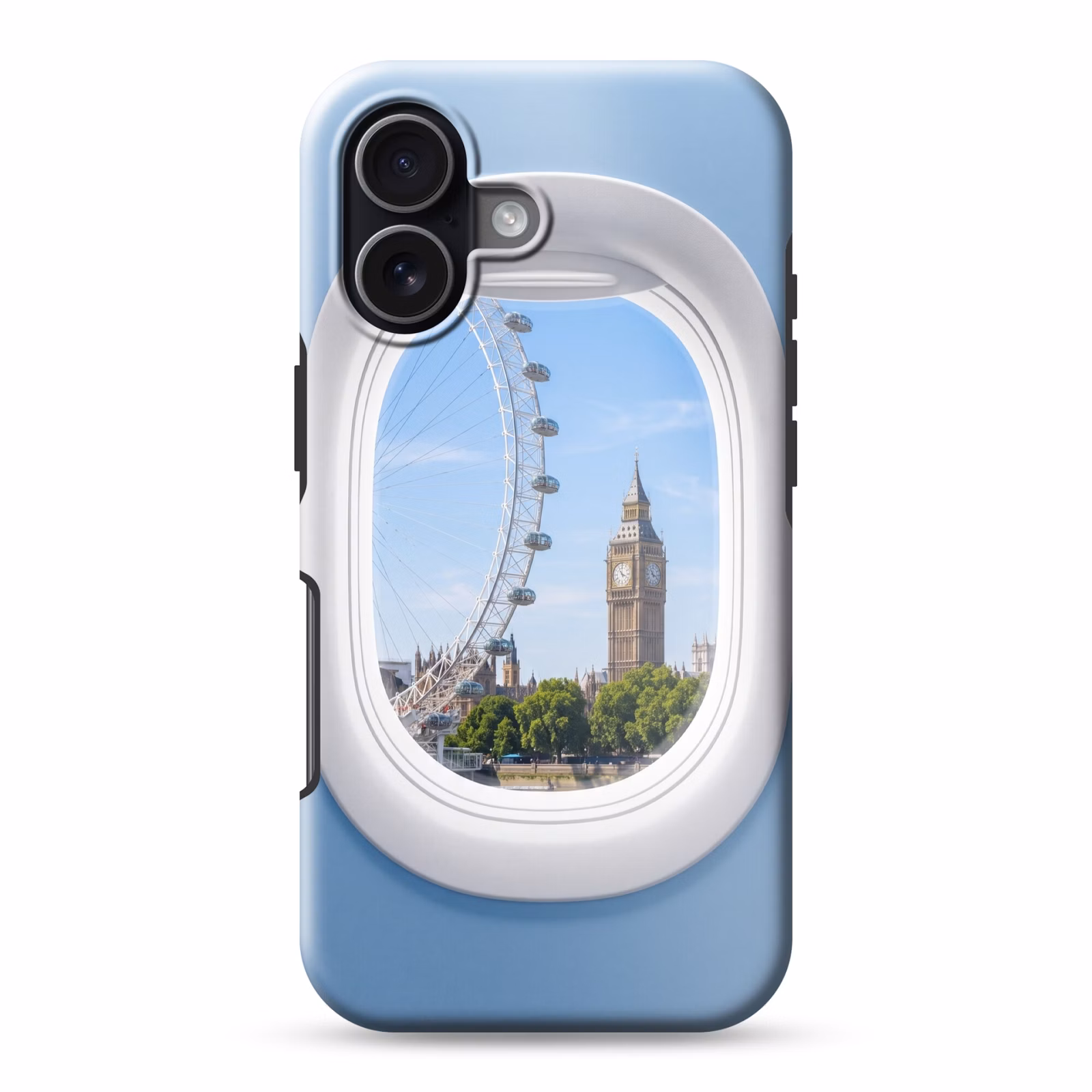 Telefoonhoesje Toughcase - Reuzenrad - Toren - Stad — 1