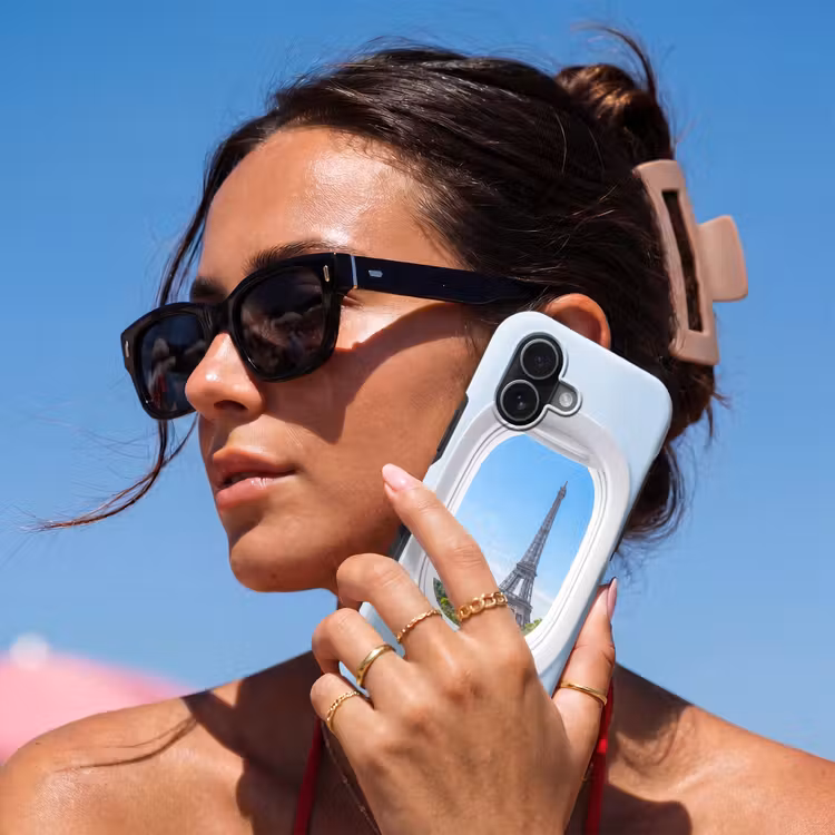 Telefoonhoesje Toughcase - Eiffeltoren - Vliegtuigraam - Reizen — 6