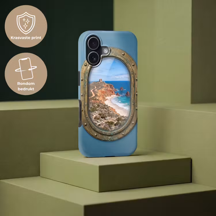 Telefoonhoesje Toughcase - Patrijspoort - Kust - Zee — 7