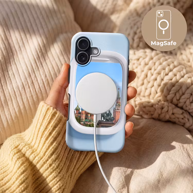 Telefoonhoesje Toughcase - Stadsgezicht - Raam - Reis — 8