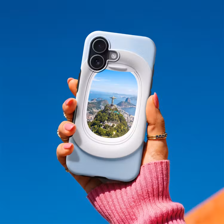 Telefoonhoesje Toughcase - Standbeeld - Rio - Uitzicht — 2