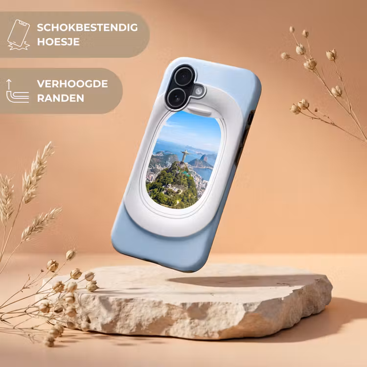 Telefoonhoesje Toughcase - Standbeeld - Rio - Uitzicht — 5