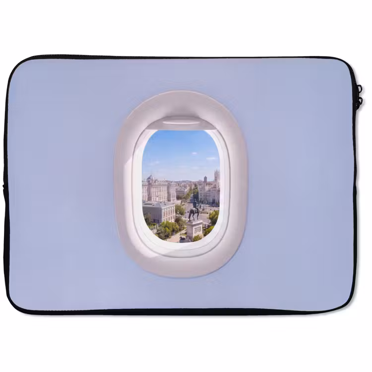 Laptophoes Stad - Uitzicht - Reizen — 1