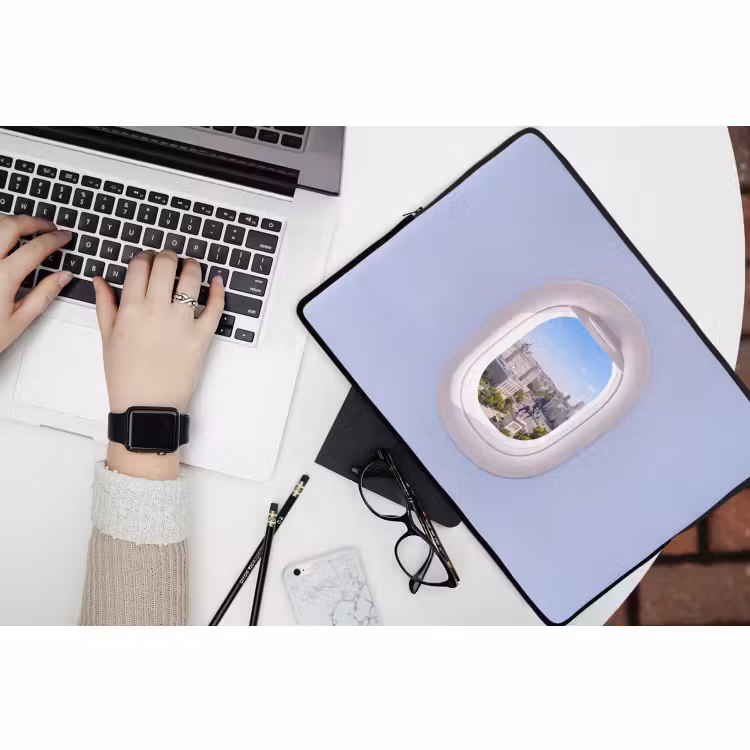 Laptophoes Stad - Uitzicht - Reizen — 3