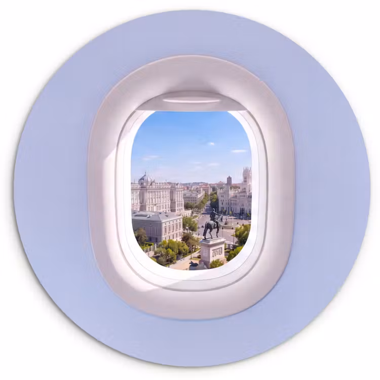 Muurcirkel glas - Stad - Uitzicht - Reizen — 1