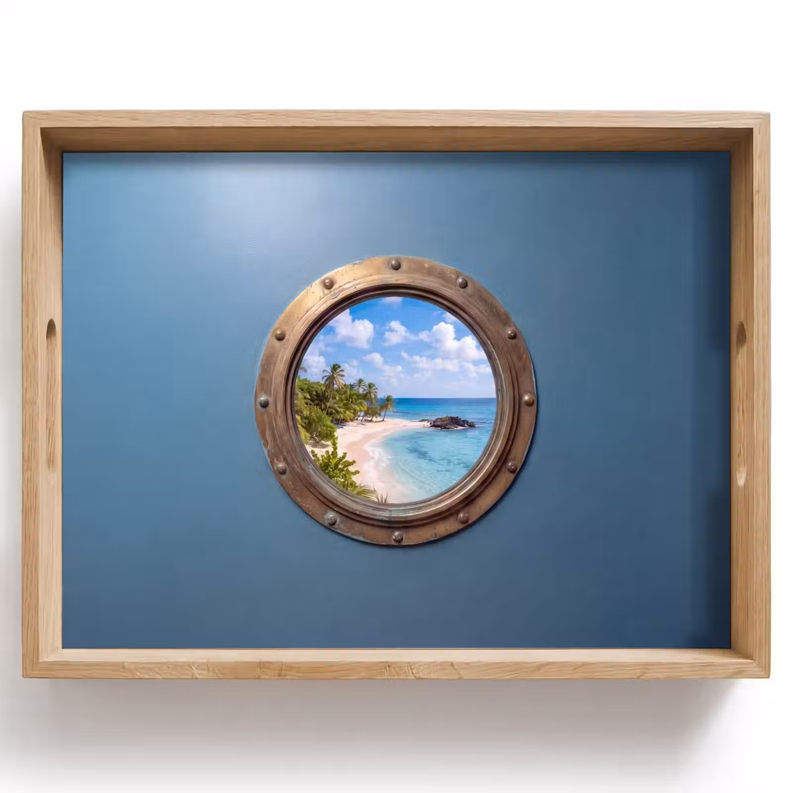 Dienblad - Patrijspoort - Strand - Zee — 1