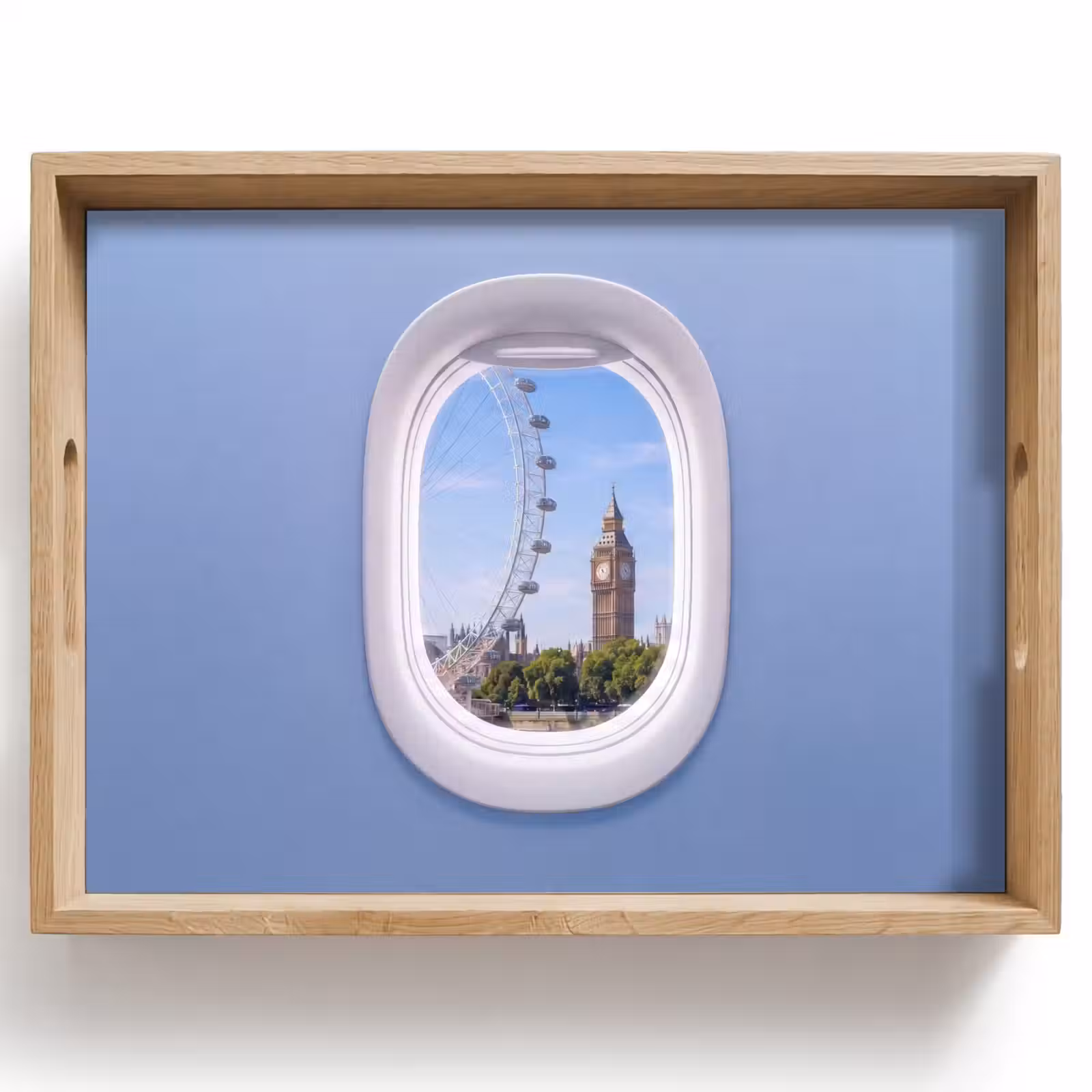 Dienblad - Reuzenrad - Toren - Stad — 1