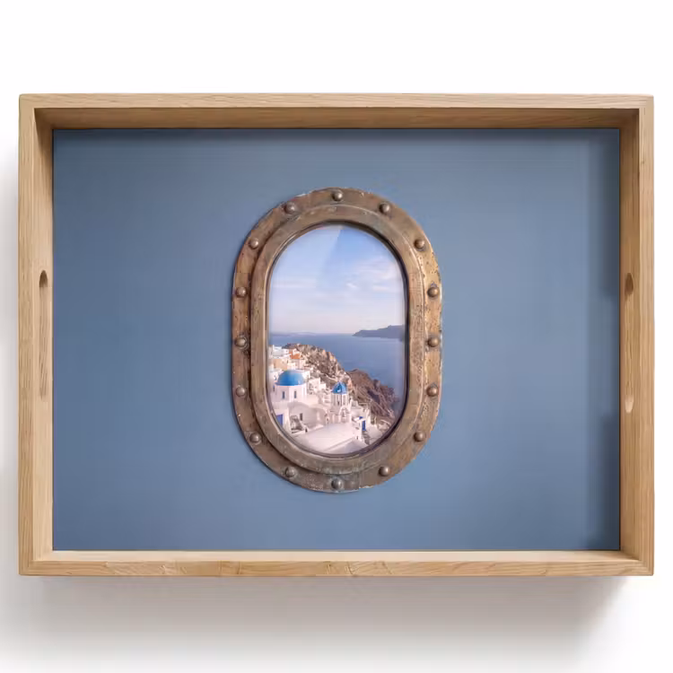 Dienblad - Patrijspoort - Zee - Dorp — 1