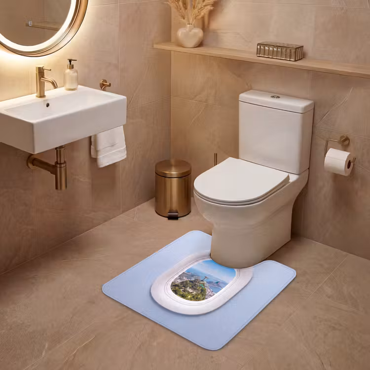 WC Mat - Standbeeld - Rio - Uitzicht — 3