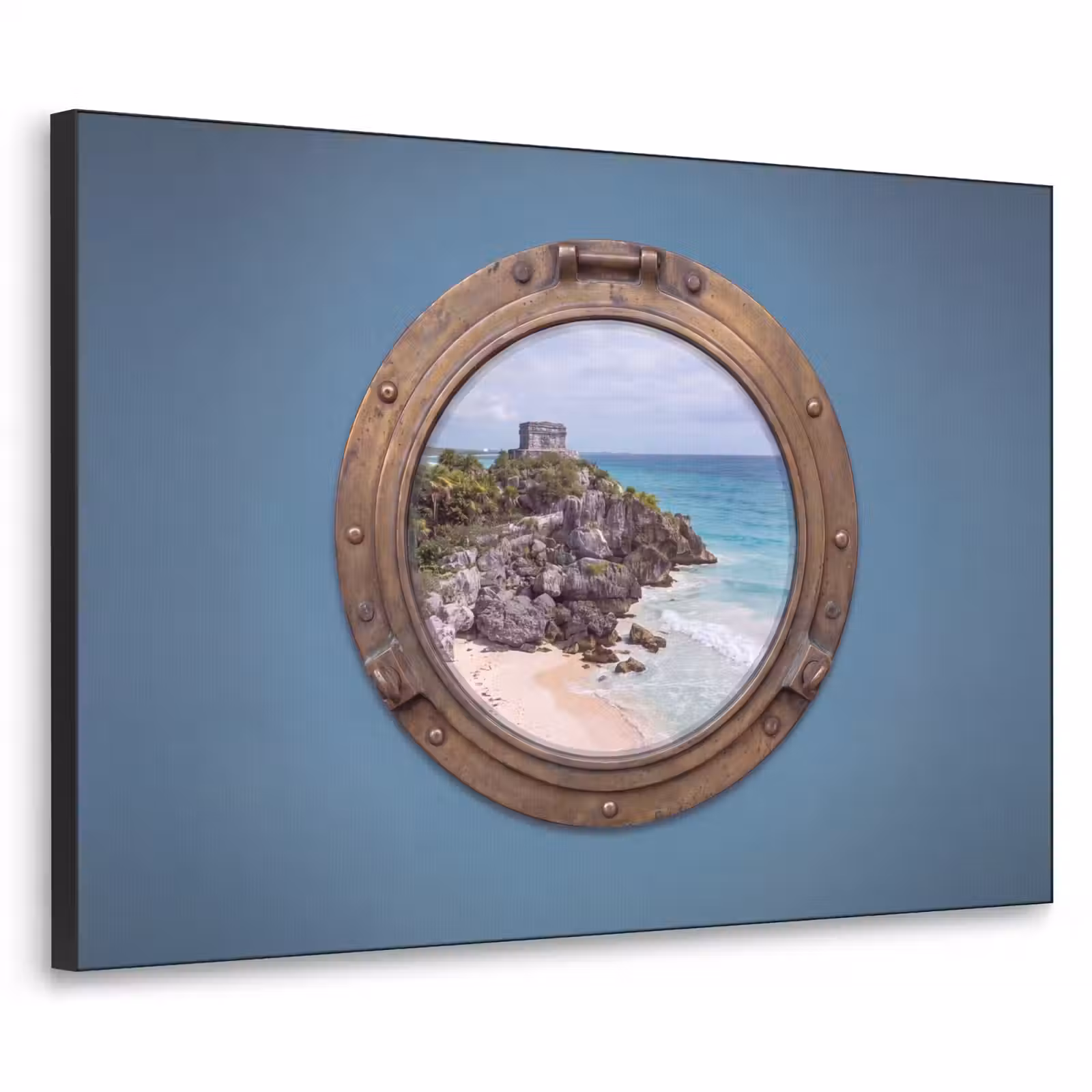 Art frame - Gebouw - Strand - Zee — 1