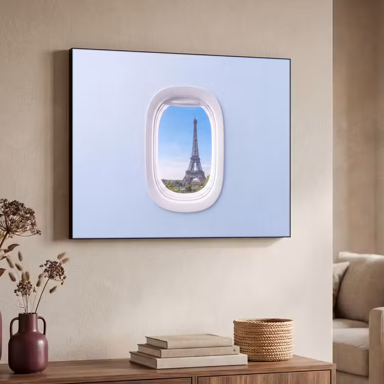 Art frame - Eiffeltoren - Vliegtuigraam - Reizen — 7