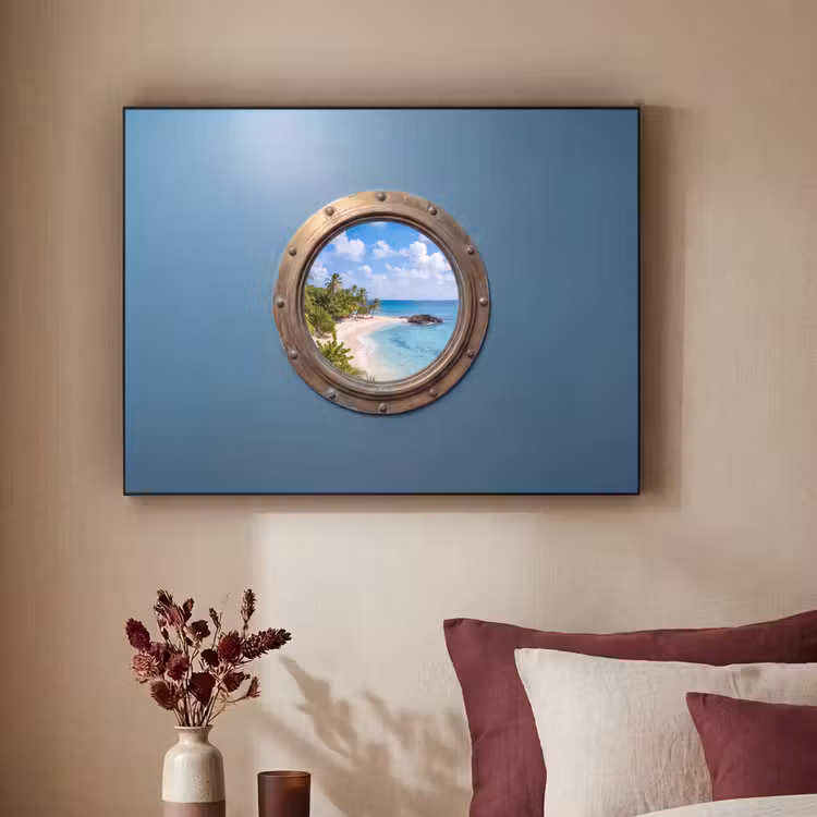 Art frame - Patrijspoort - Strand - Zee — 3