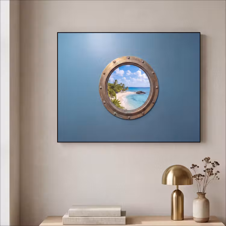 Art frame - Patrijspoort - Strand - Zee — 5