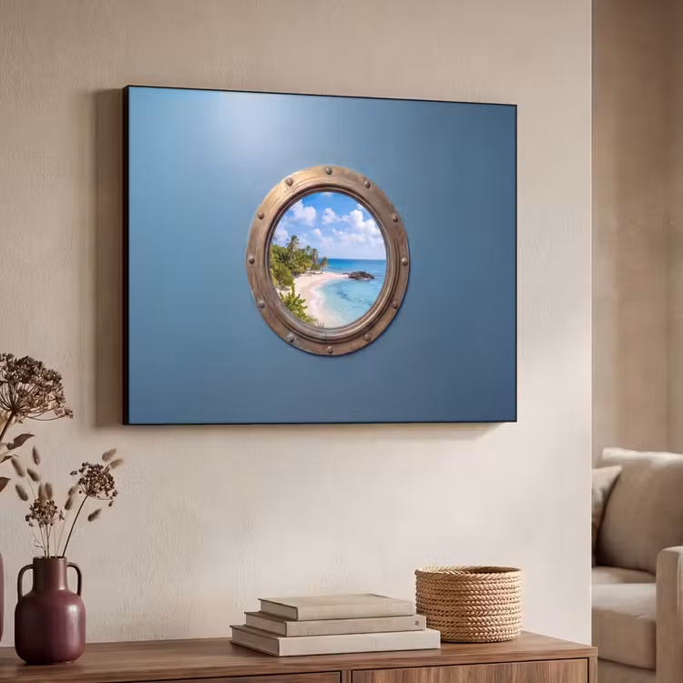 Art frame - Patrijspoort - Strand - Zee — 7
