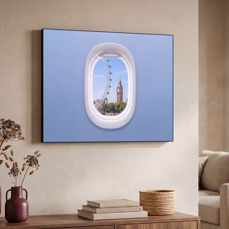 Art frame - Reuzenrad - Toren - Stad — 7