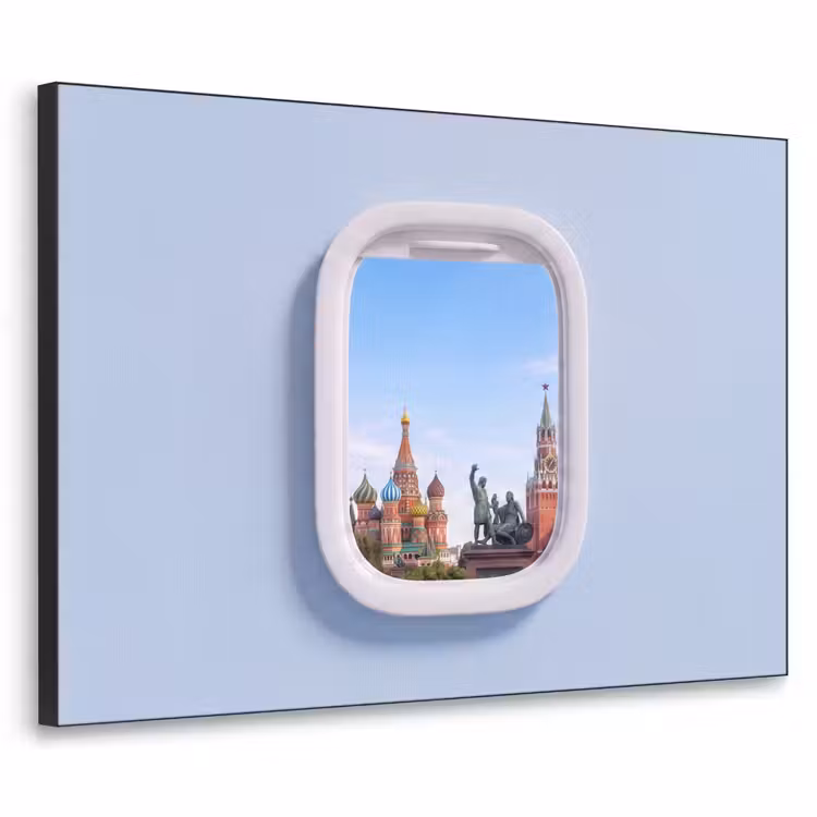 Art frame - Stadsgezicht - Raam - Reis — 1